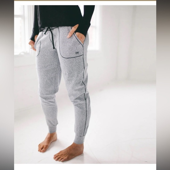 Albion AT EASE JOGGERS heather gray size small - Picture 1 of 13